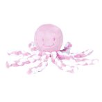 Nattou plüss játék 23cm Octopus rózsaszín