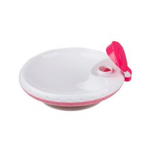 BabyOno tányér, melegentartó rózsaszín 1070