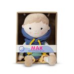 PETITE&MARS Plüss játékbaba Max 0hó+, 35 cm